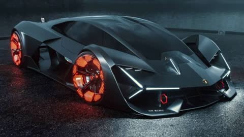 Lamborghini's first pure electric concept car