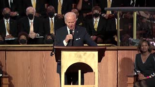 'Our job is to redeem the soul of America' -Biden at MLK's church
