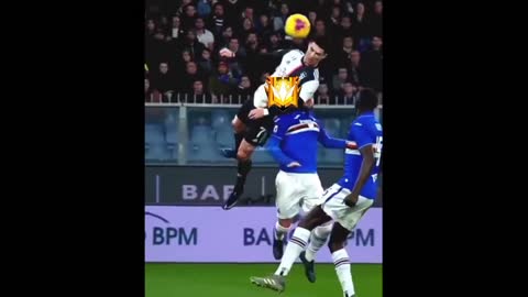 CR7 Cristiano Ronaldo FREE fire Super Slow Motion Header vs Sampdoria 18 Dec. 2019 Insane Goal!! ff