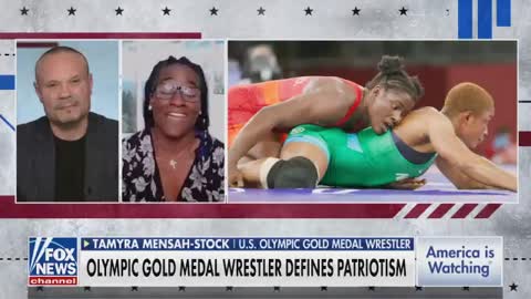 Tamyra Mensah-Stock Recounts Olympic Win With Dan Bongino