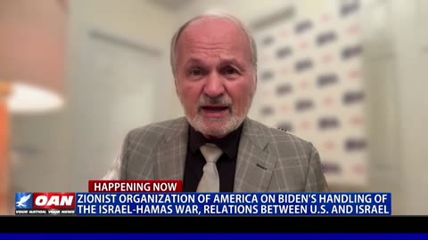 Zionist Organization of America on Biden's Handling of the Israel-Hamas War