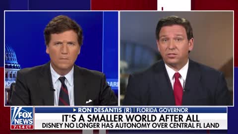 DeSantis slams unfair special privileges given to Disney in Florida as company pushes woke agenda