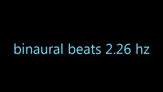 binaural beats 2.26 hz