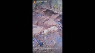 Mudflooded tunnel discovered