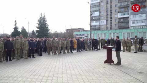 Zelenskiy visits towns close to Russian border year after 'decisive battles'