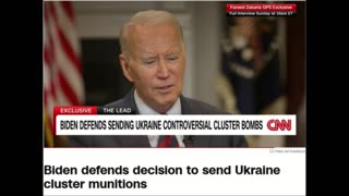 Biden Defends Decision to Send Prohibited Weapons to Ukraine As NATO Munitions Run Dry