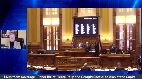 LIVESTREAM - Wednesdsay 9:55am ET - Paper Ballot Please Rally and Special Session