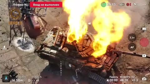 Better and longer video of the Russian rebels being destroyed at the Russian border checkpoint