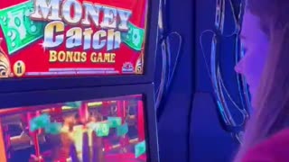Catching money at the Casino