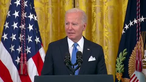 Biden: "Kamala won't be the last woman to be vice president — or president!"