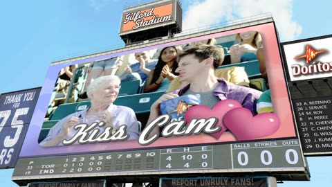 Doritos Kiss Cam / "This is my SISTER!!"