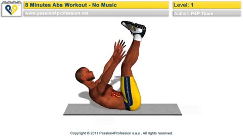 8 Min Home Abs Workout