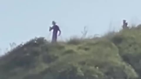 Hikers capture footage of 1'0ft tall aliens on a hilltop in Brazil