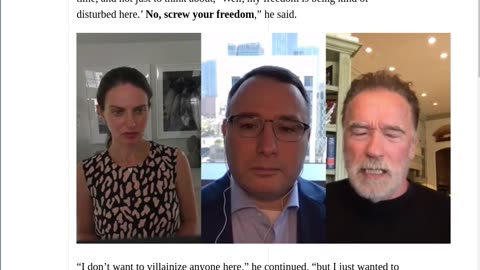 Arnold Schwarzenegger Apologizes For For ‘Screw Your Freedom