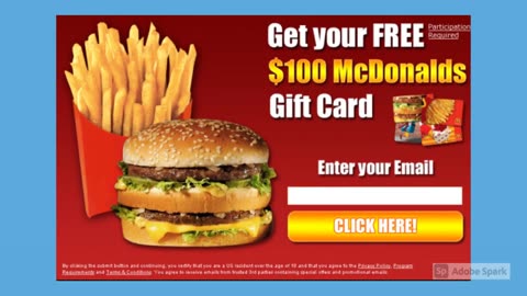Enter your mail get a £100 Burger King Gift Card