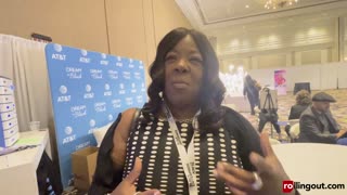 Robin Jenkins at the Black Enterprise Women of Power Summit