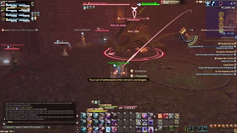 FFXIV Palace of The Dead Floors 40 to 50 Ep5 S1