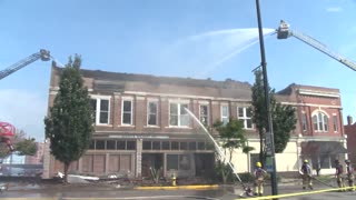 Fire damages building that houses office of Kentucky Sen. Rand Paul
