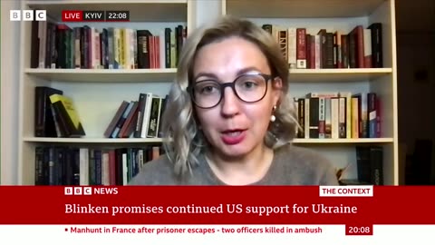 Russia must pay for Ukraine rebuild, Blinkensays | BBC News