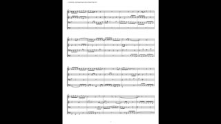 J.S. Bach - Well-Tempered Clavier: Part 2 - Prelude 22 (Brass Quartet)