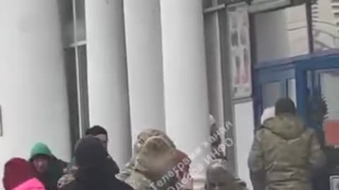 Brutal AFU Mobilization in Odessa to feed the Ukrainian slaughterhouse (February 2023)