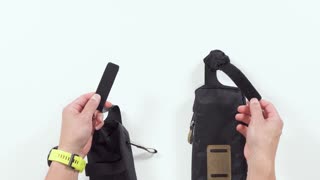 Shoulder Straps Instructions for the Qore Performance® EDC Travel Sling