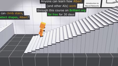 AI Learns to Use Stairs - deep reinforcement learning