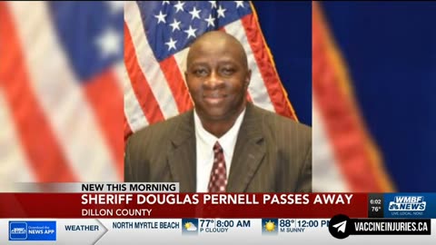 Dillon County Sheriff Douglas "Humbunny" Pernell died suddenly at his home