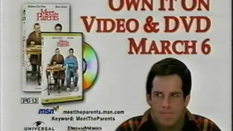 March 5, 2001 - 'Meet the Parents' Comes to Home Video