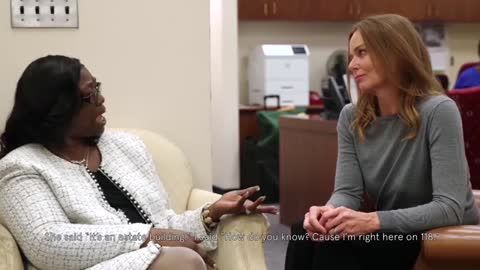 Stella McCartney meets BECH patient Sharon Clemente Breast Cancer Awareness