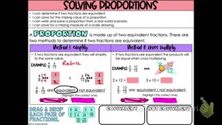 Informal Geometry Solving Proportions