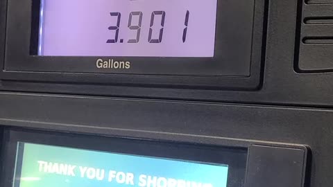 Gas Pump Charges Pennies to Fill Tank