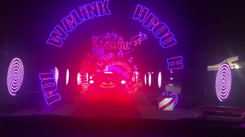 Lake Cunningham Park Blinky’s Illuminated Holiday Drive Thru Part I 12月4日2022年