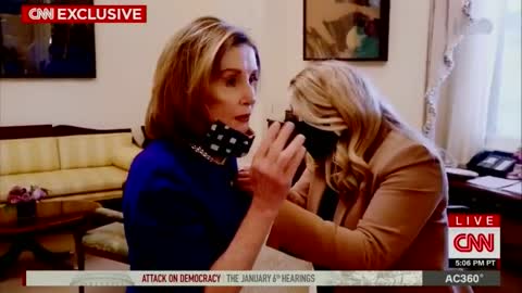 Newly Released Footage Shows Pelosi Threatening to "Punch" Trump