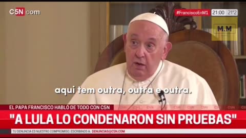 O COMUNISTA : Papa defendendo os Comunistas e a serviço da NOM