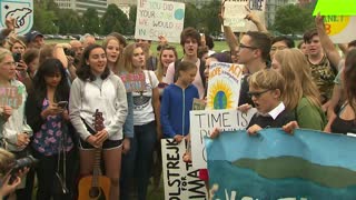 Greta Thunberg detained by police in Germany at coal mine protest