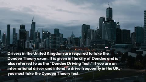 Book your Theory Test in Dundee