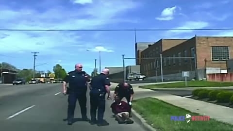 Dashcam Video Shows Suspect Hit by Police Car After Chase in Ohio