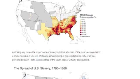 How Slavery Expanded Across The USA Part 1