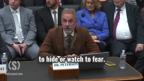 WATCH: Jordan Peterson’s Full Testimony Before Congress
