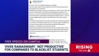 Vivek Ramaswamy: Don't BLACKLIST Harvard Students, Cancel Culture ALWAYS BAD
