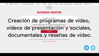 SOBRE EL PROYECTO "SOCIEDAD CREATIVA" PARTE 1