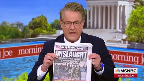 Joe Scarborough Blames Donald Trump For 'Chaotic Scene' At The Southern Border
