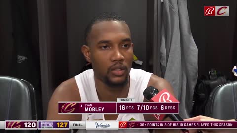 Evan Mobley believes Cleveland Cavaliers' slow start gave Sacramento Kings early confidence