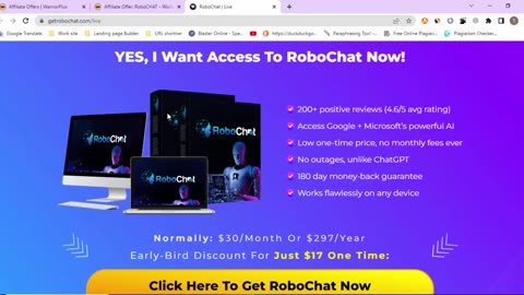 RoboCHAT - World's First Google & Microsoft AI CHATBOT