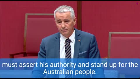 Australian Senator Gerard Rennick Speaks Out