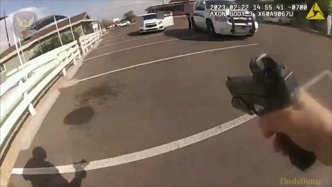 New body-cam video shows Phoenix officer shooting at armed man near high school