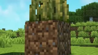 I Became a Grass Block for a Day