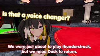 Is that, is that a voice changer?