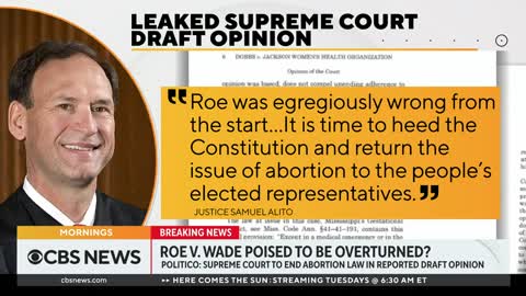 Reported draft Supreme Court opinion that could overturn Roe v. Wade sends shockwaves